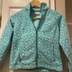 Columbia girls fleece jacket size S